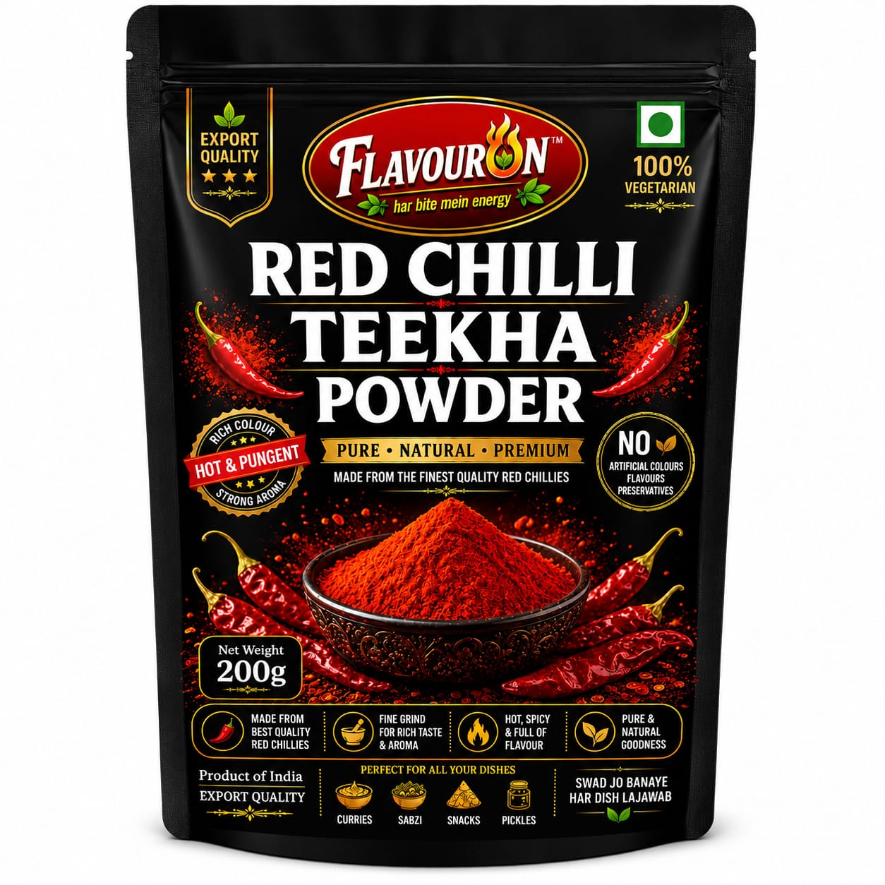 Red Chilli Teekha Powder